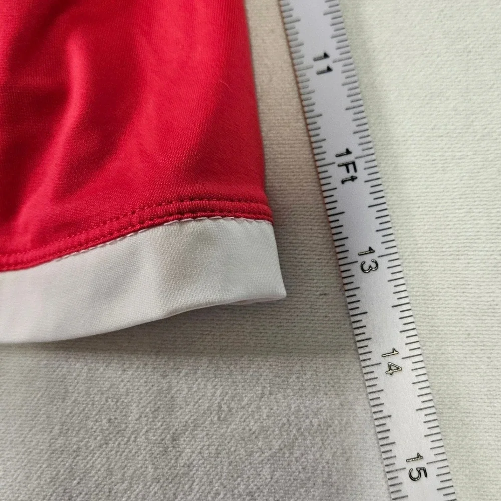 Nike Court Dri-FIT Tennis Skort Womens Medium Red White Athletic Skirt Active